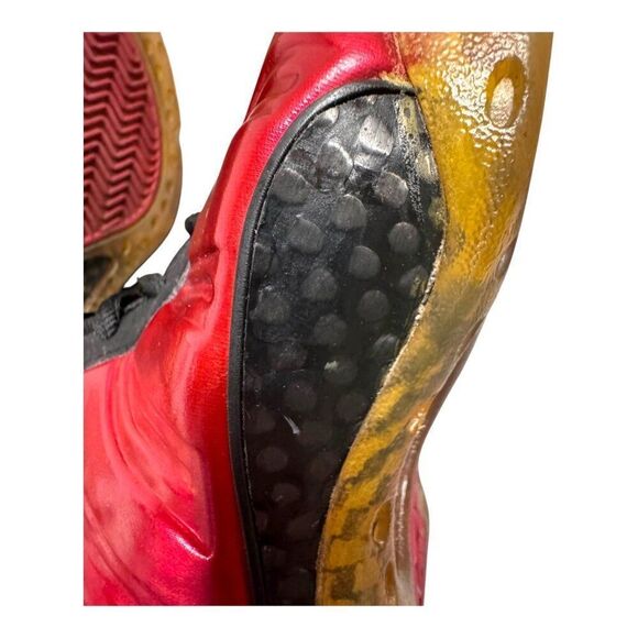 Nike Air Foamposite One Metallic Red 2012 314996-610 Black White OG Mens Size 11 - Picture 5 of 15